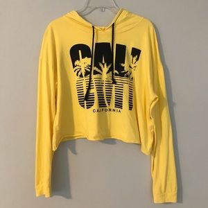 Cali Cropped Hoodie